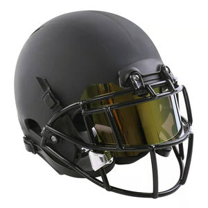 Visera de fútbol americano universal cromada sin marco