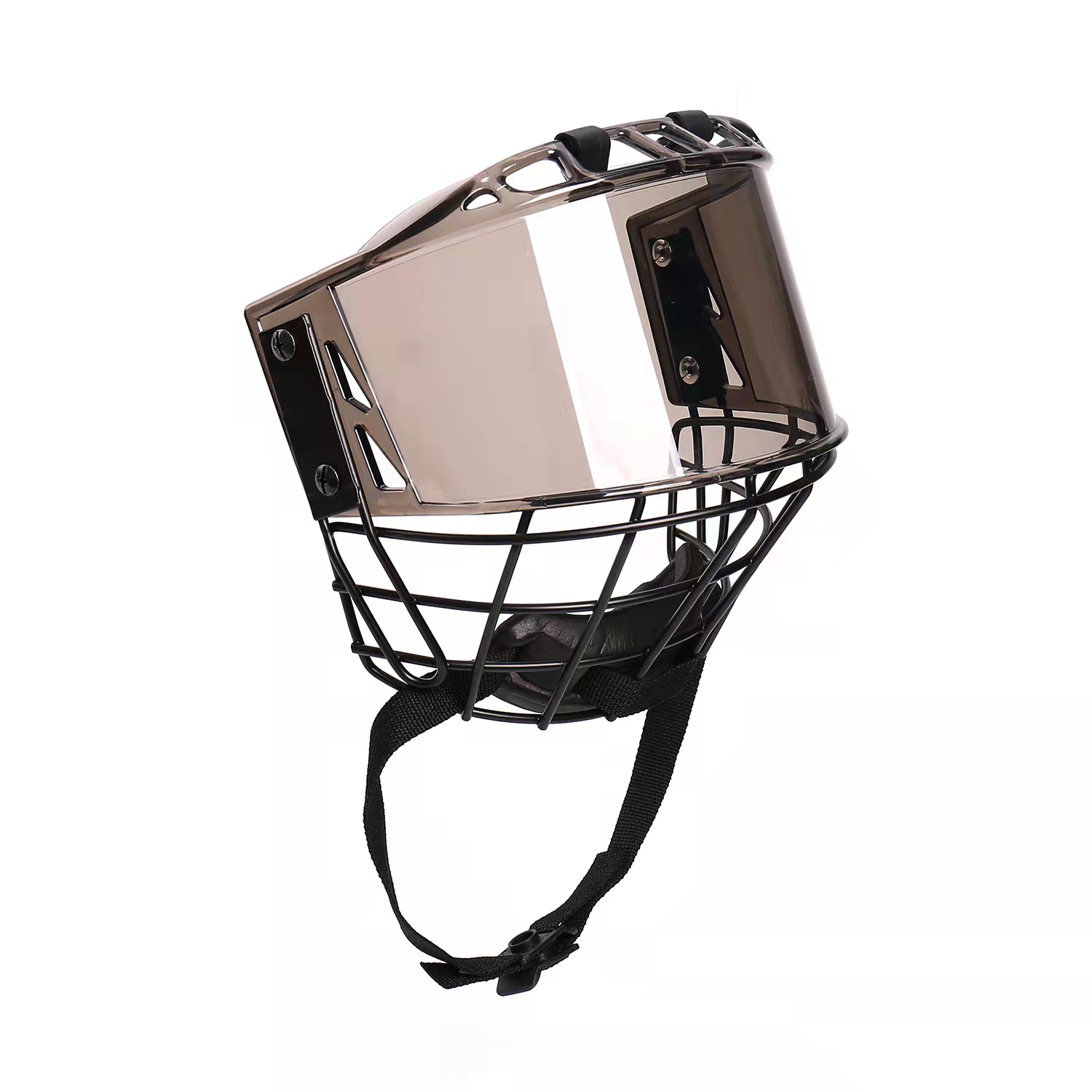 Jaula para casco de hockey sobre hielo de seguridad de acero de cara completa