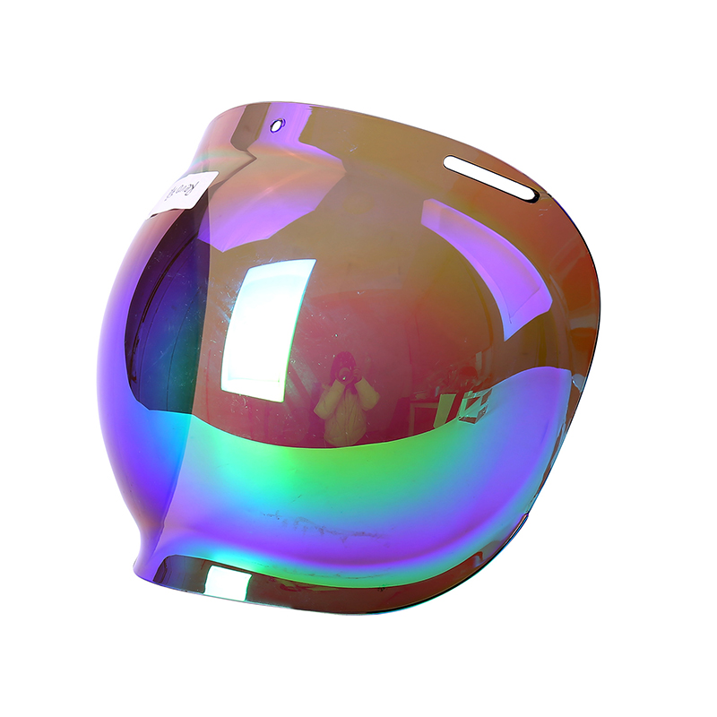 Visera universal para casco de moto Bubble Purple